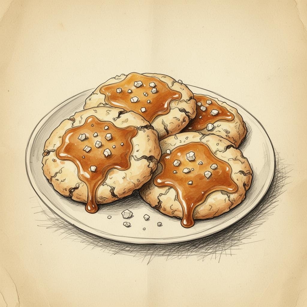 Sea-Salt Karamell Cookies