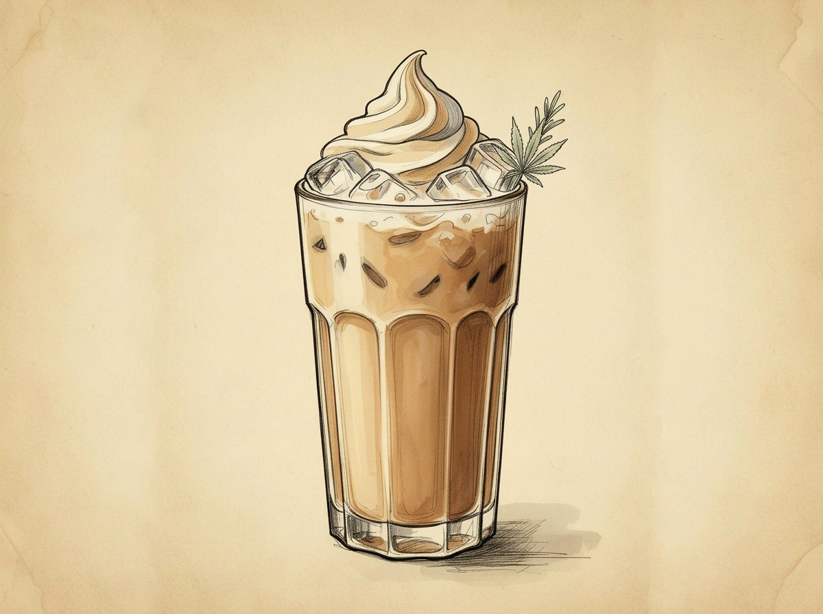 Vanille-Eiskaffee