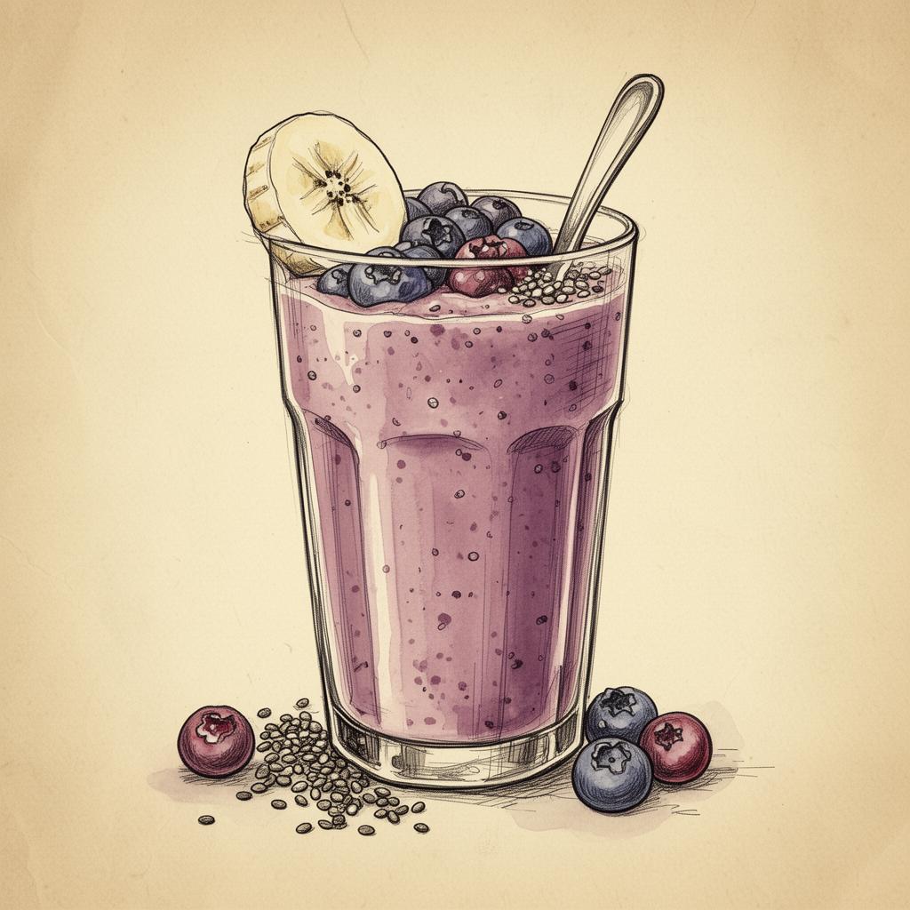 Beeren-Power-Smoothie