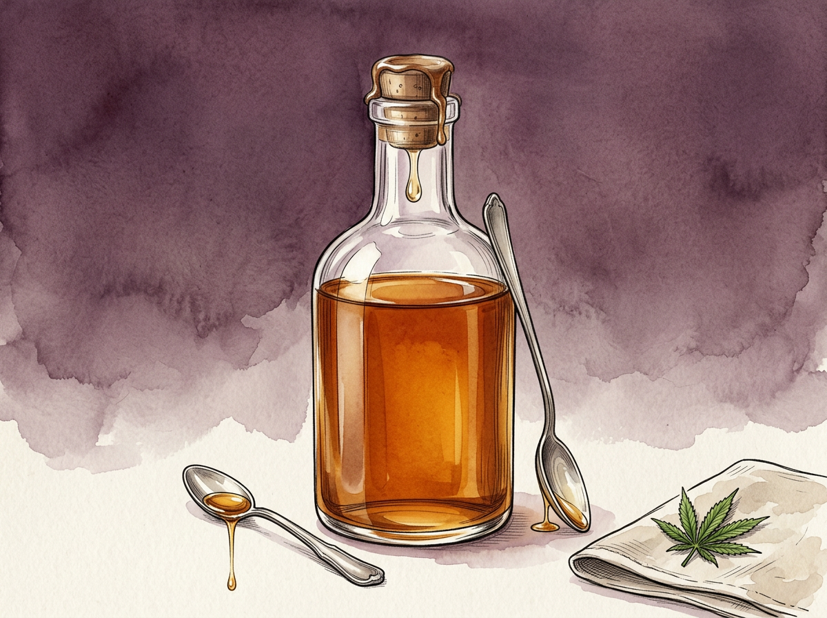 Honig-Cannabis-Sirup